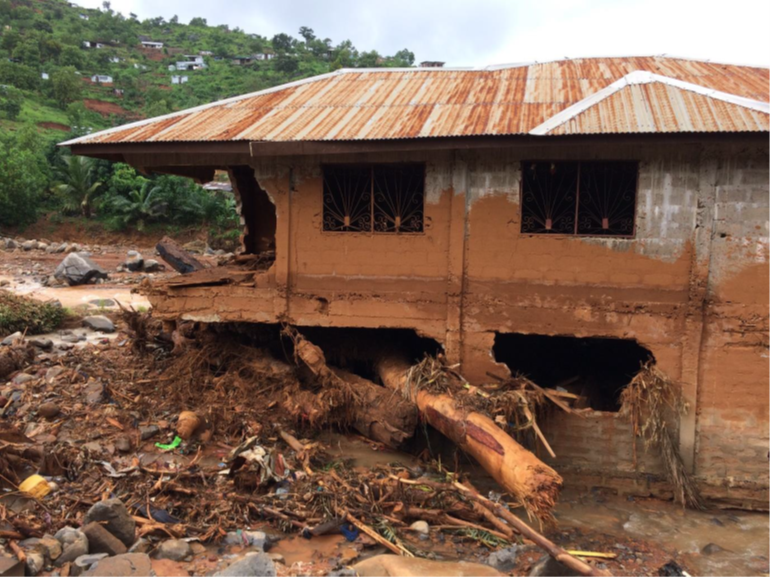 Flooding in Sierra Leone