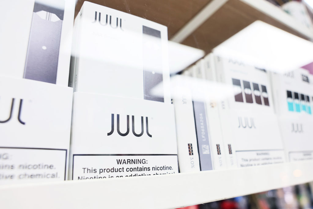 Vaporizers and pods made by Juul Labs